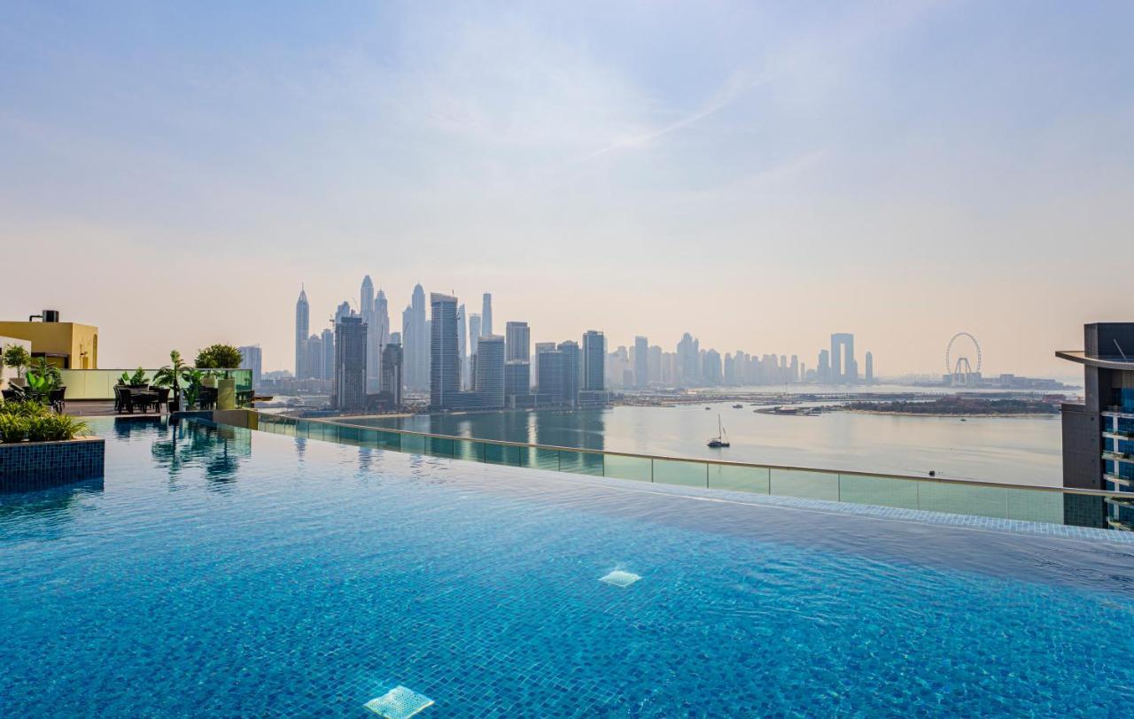 Luxury Studio, Seven Palm Residence-Palm Jumeirah دبي المظهر الخارجي الصورة