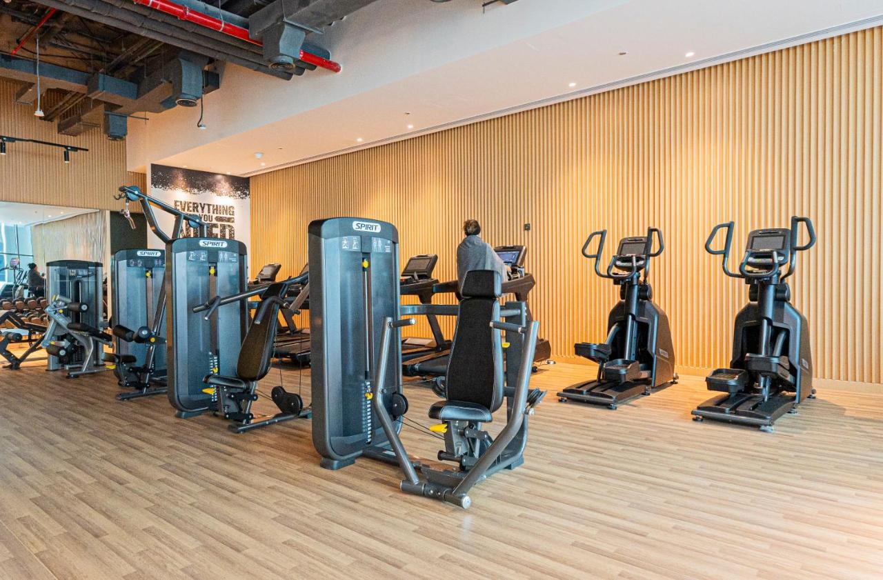 Luxury Studio, Seven Palm Residence-Palm Jumeirah دبي المظهر الخارجي الصورة