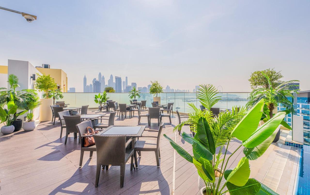 Luxury Studio, Seven Palm Residence-Palm Jumeirah دبي المظهر الخارجي الصورة
