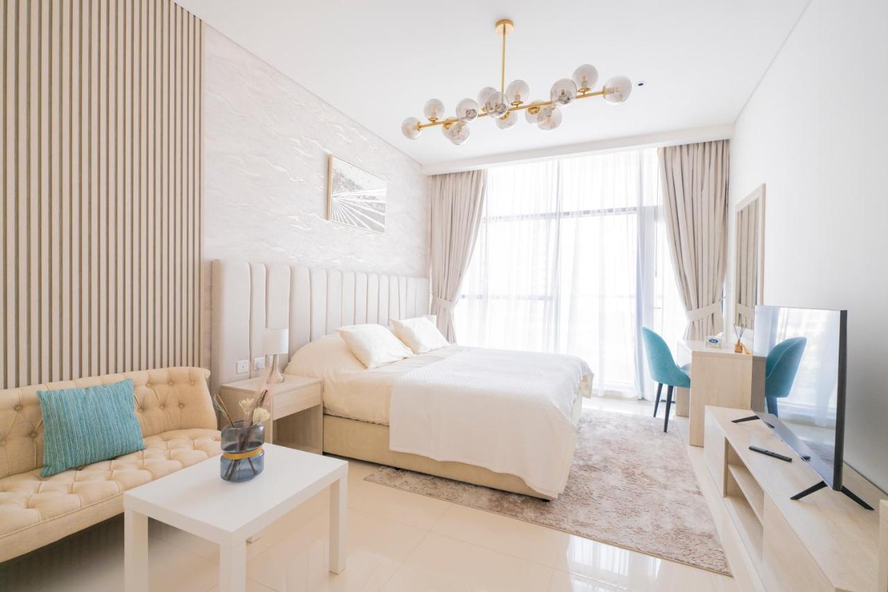 Luxury Studio, Seven Palm Residence-Palm Jumeirah دبي المظهر الخارجي الصورة