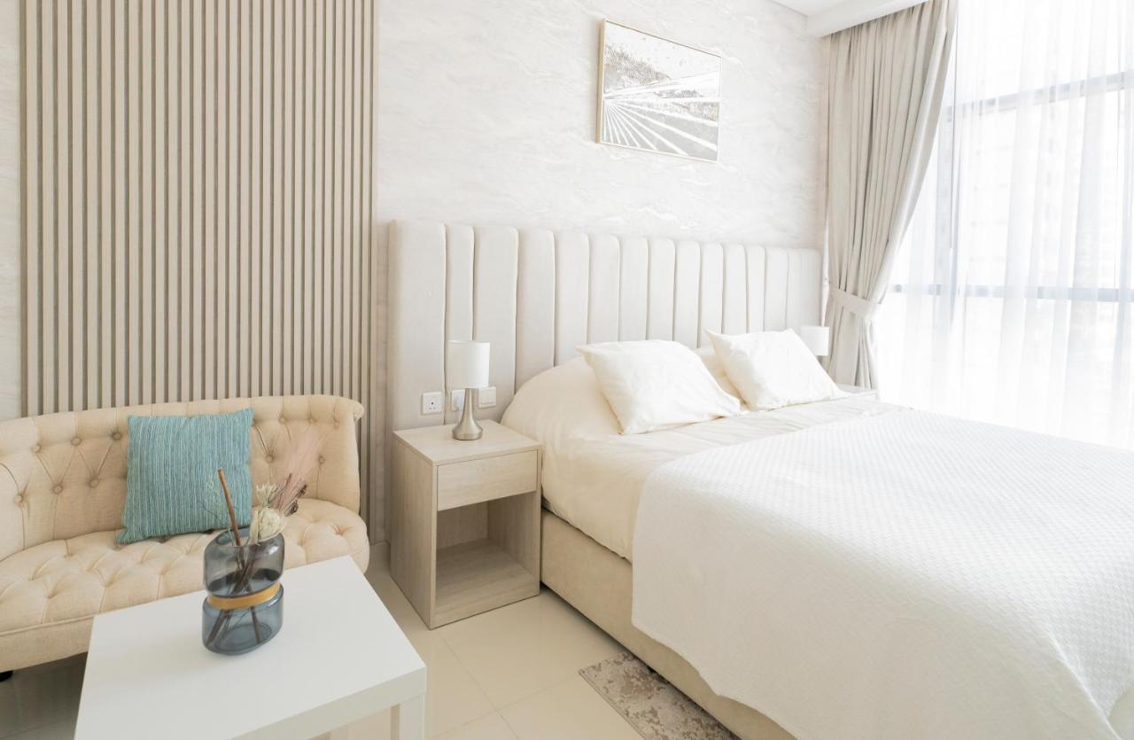 Luxury Studio, Seven Palm Residence-Palm Jumeirah دبي المظهر الخارجي الصورة