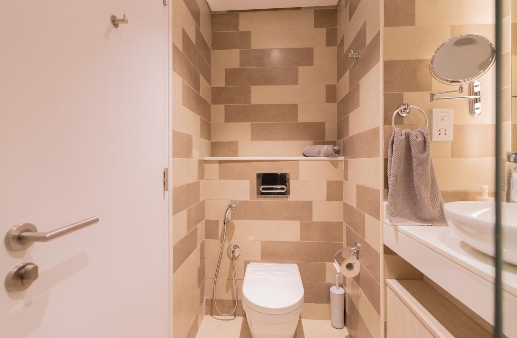 Luxury Studio, Seven Palm Residence-Palm Jumeirah دبي المظهر الخارجي الصورة